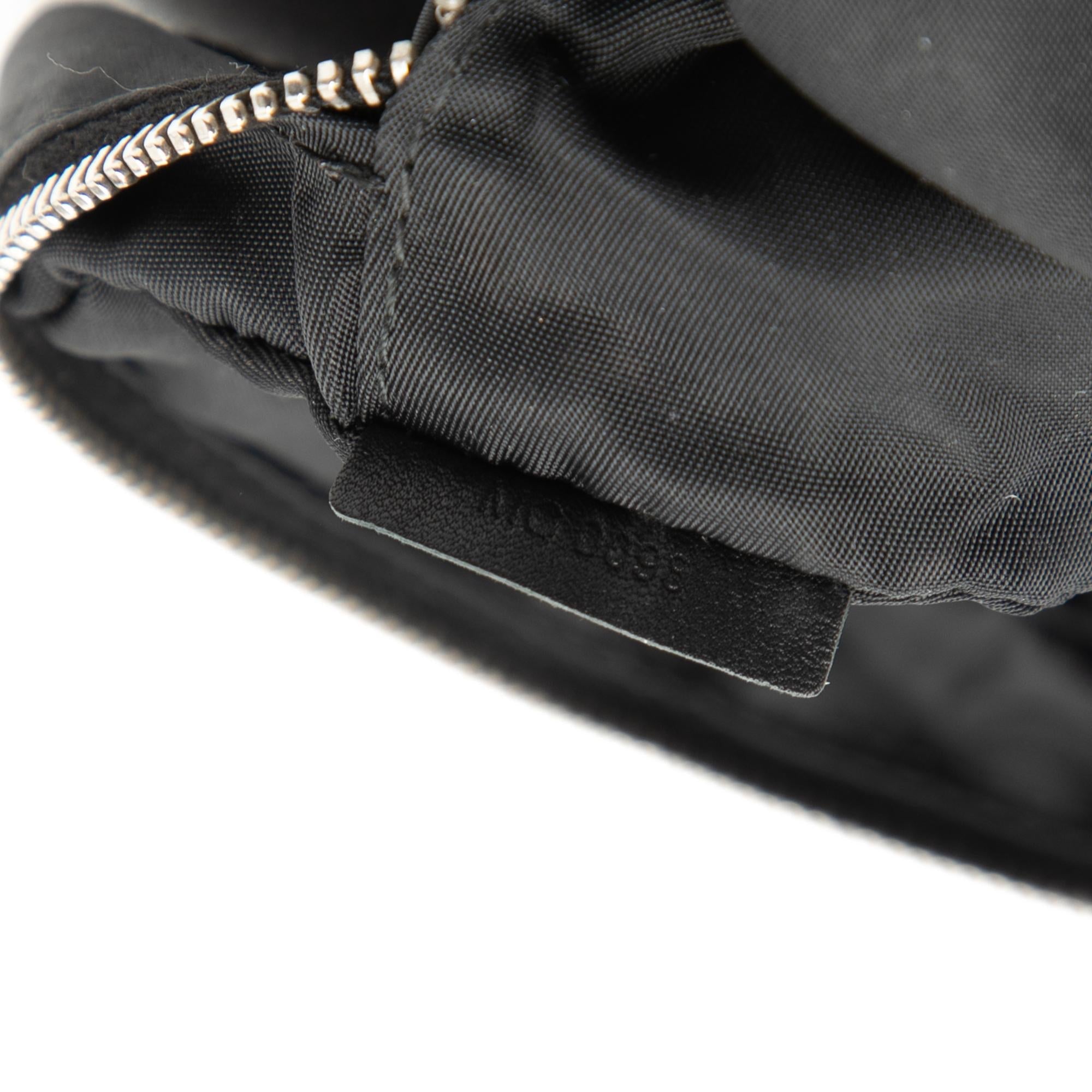 Dior Nylon Cannage Charm Trousse Cosmetic Bag