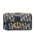 Dior Oblique 30 Montaigne East West Bag with Chain (SHG-Aqam3m)