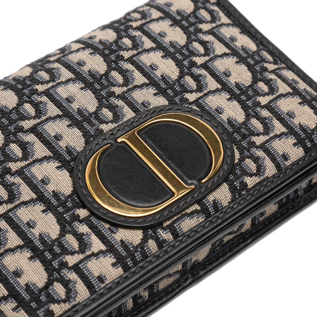 Dior Oblique Canvas 30 Montaigne 2 in 1 Pouch