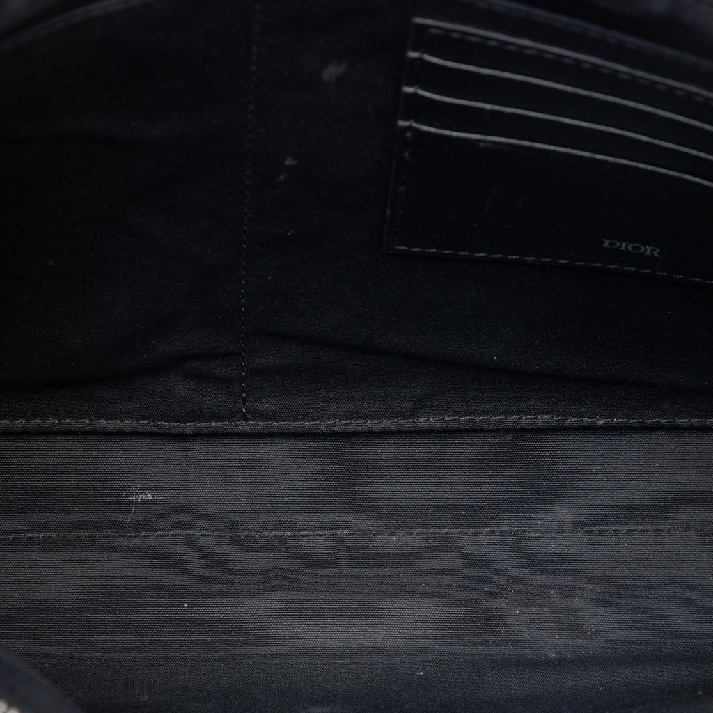 Dior Oblique Canvas A4 Zipped Pouch