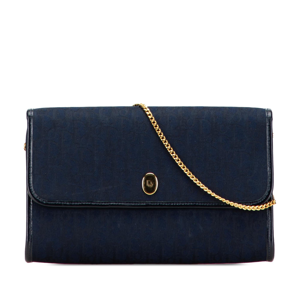 Dior Oblique Canvas Chain Crossbody