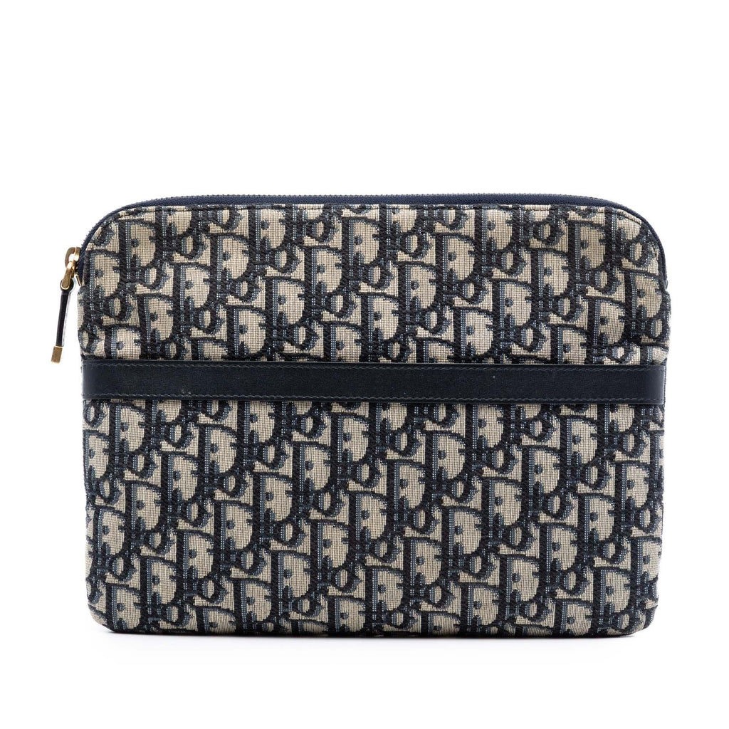 Dior Oblique Canvas Clutch