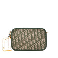 Dior Oblique Canvas Diorquake Clutch