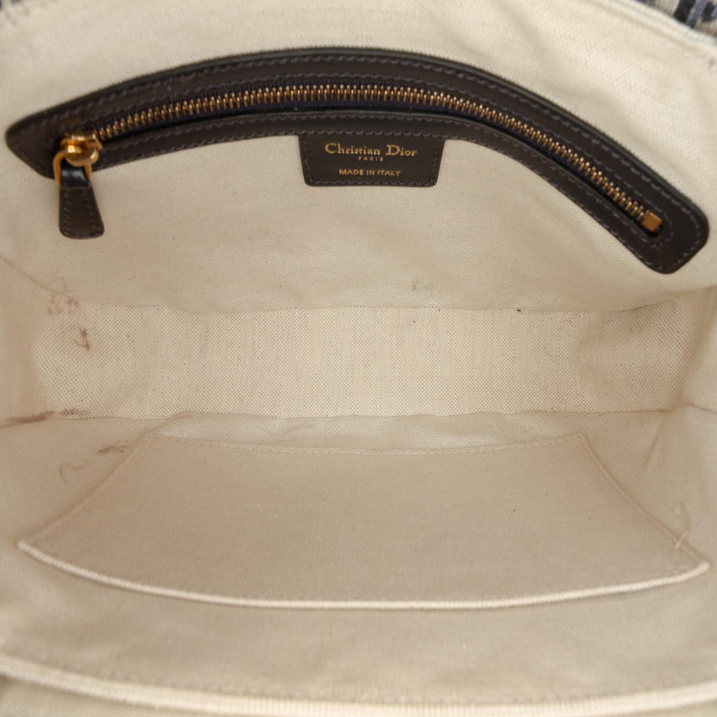 Dior Oblique Canvas Flap Crossbody