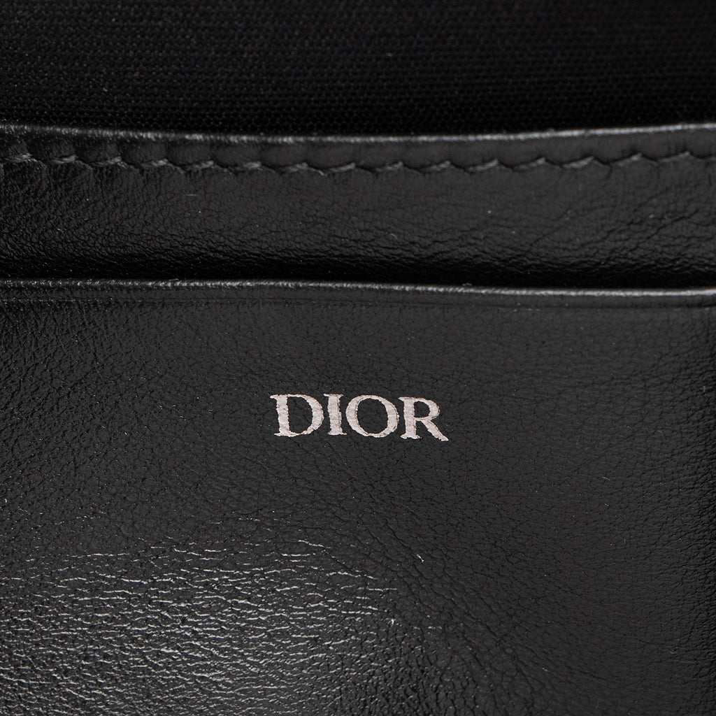 Dior Oblique Double Zip Pouch
