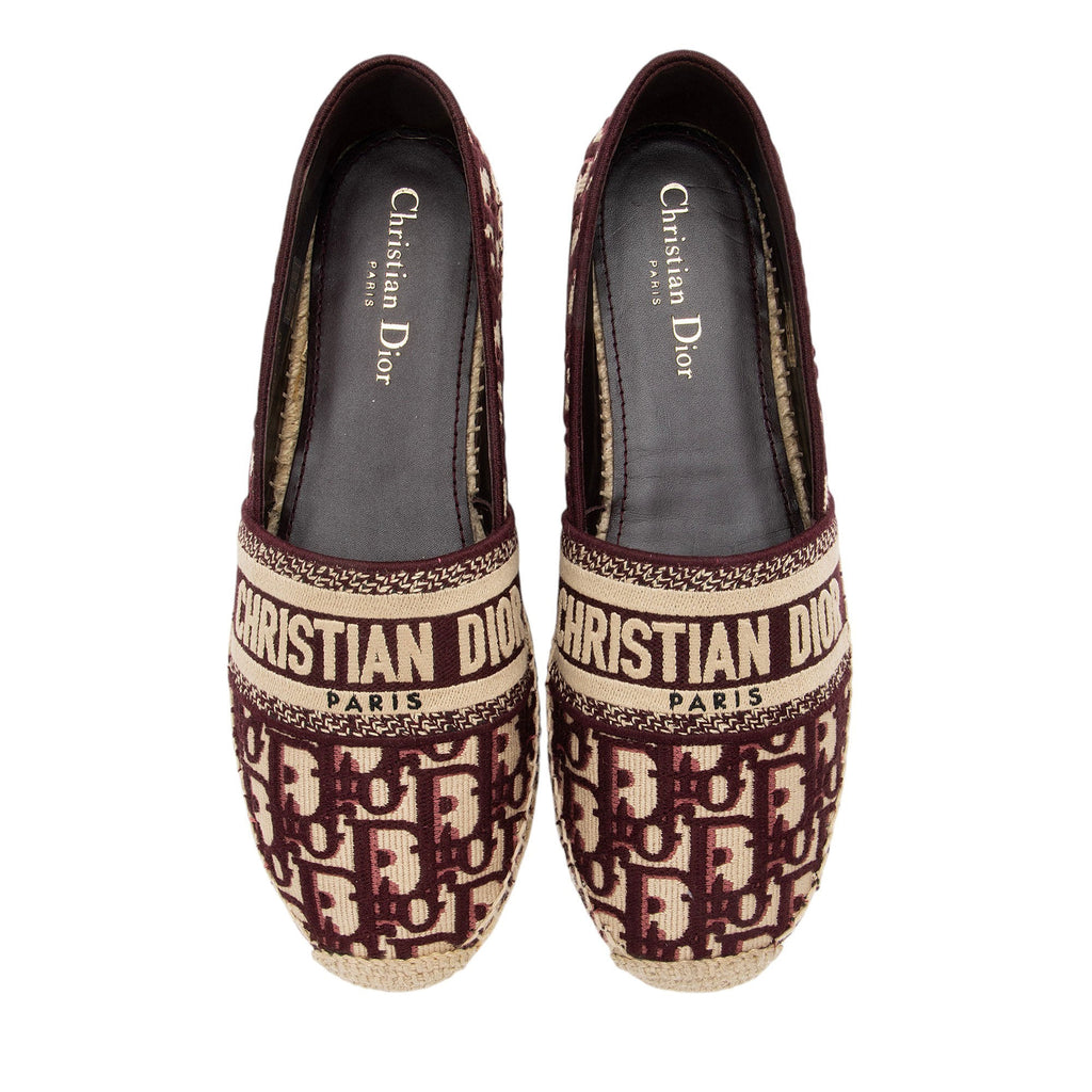 Dior Oblique Espadrilles - Size 10 / 40