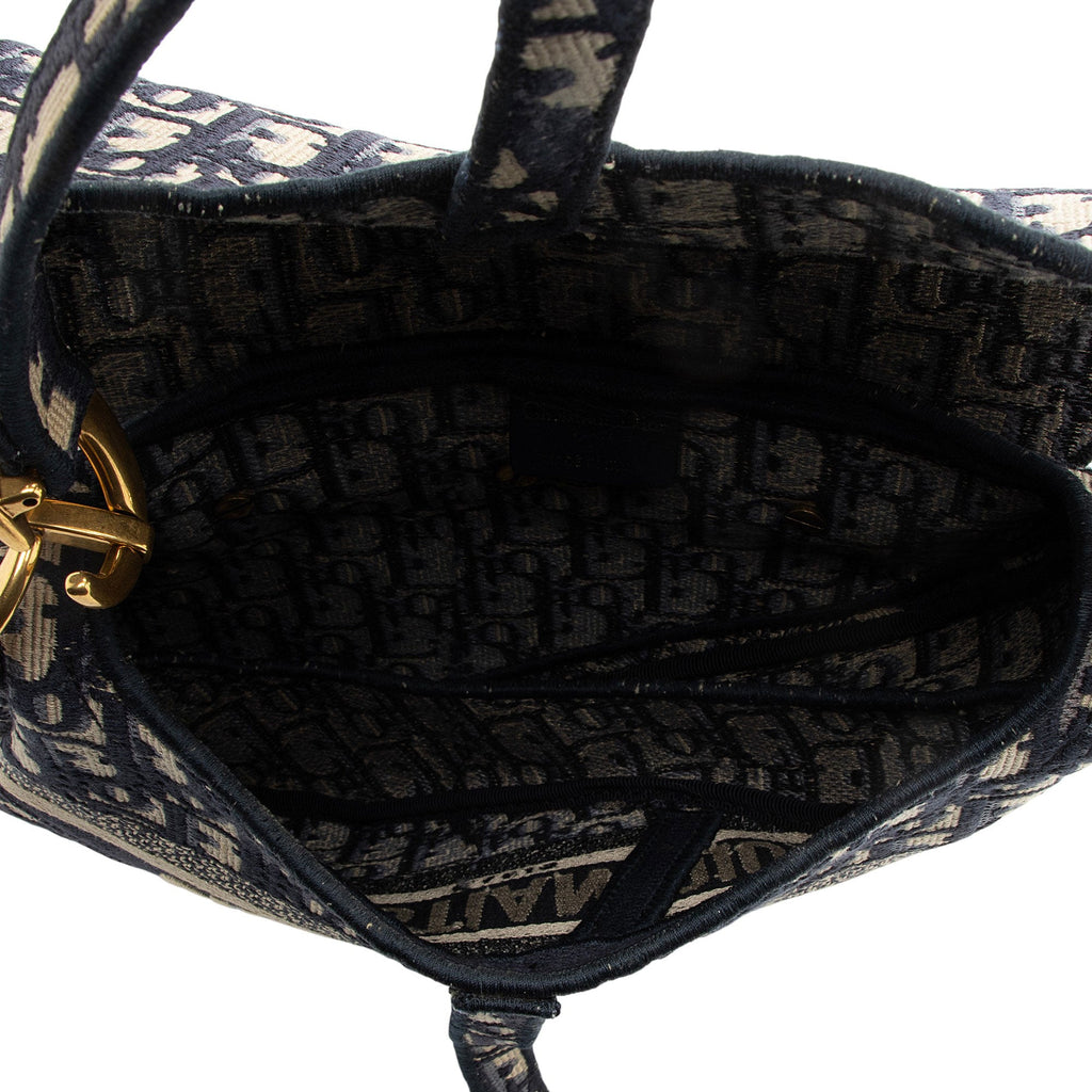 Dior Oblique Logo Saddle Bag
