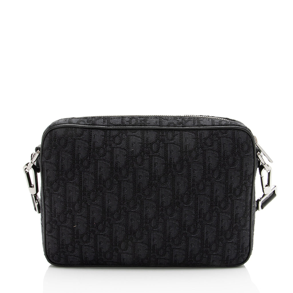 Dior Oblique Saddle Triple Pouch Crossbody
