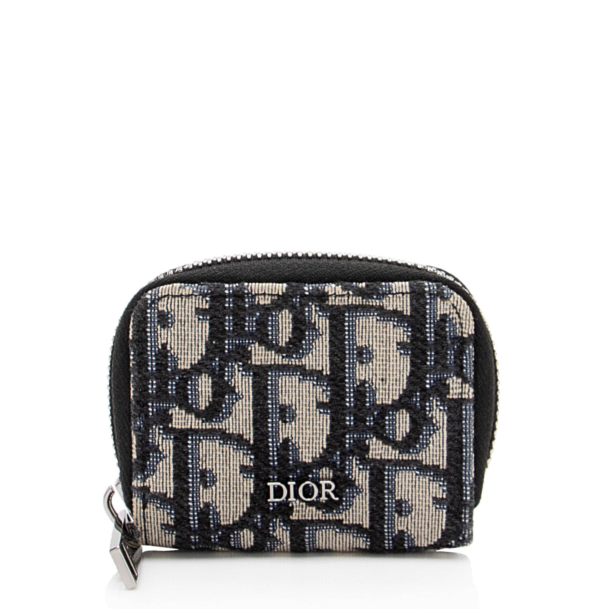 Dior Oblique Zip Coin Purse