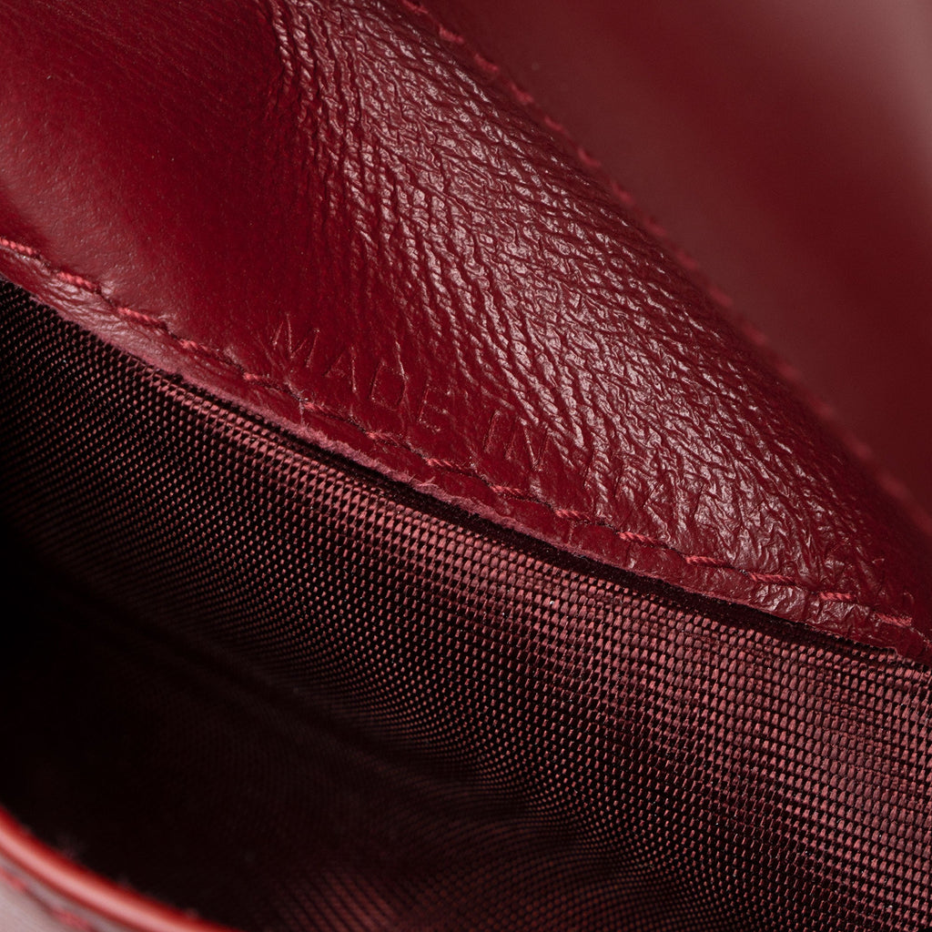Dior Patent Leather Lady Dior Lotus Wallet