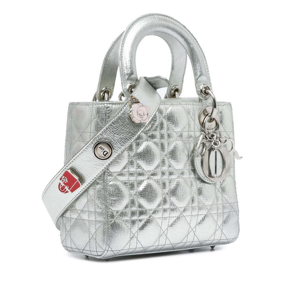 Dior Small Calfskin Cannage My ABCDior Lady Dior (SHG-aW5CJh)