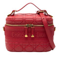 Dior Small Lambskin Cannage DiorTravel Vanity Case