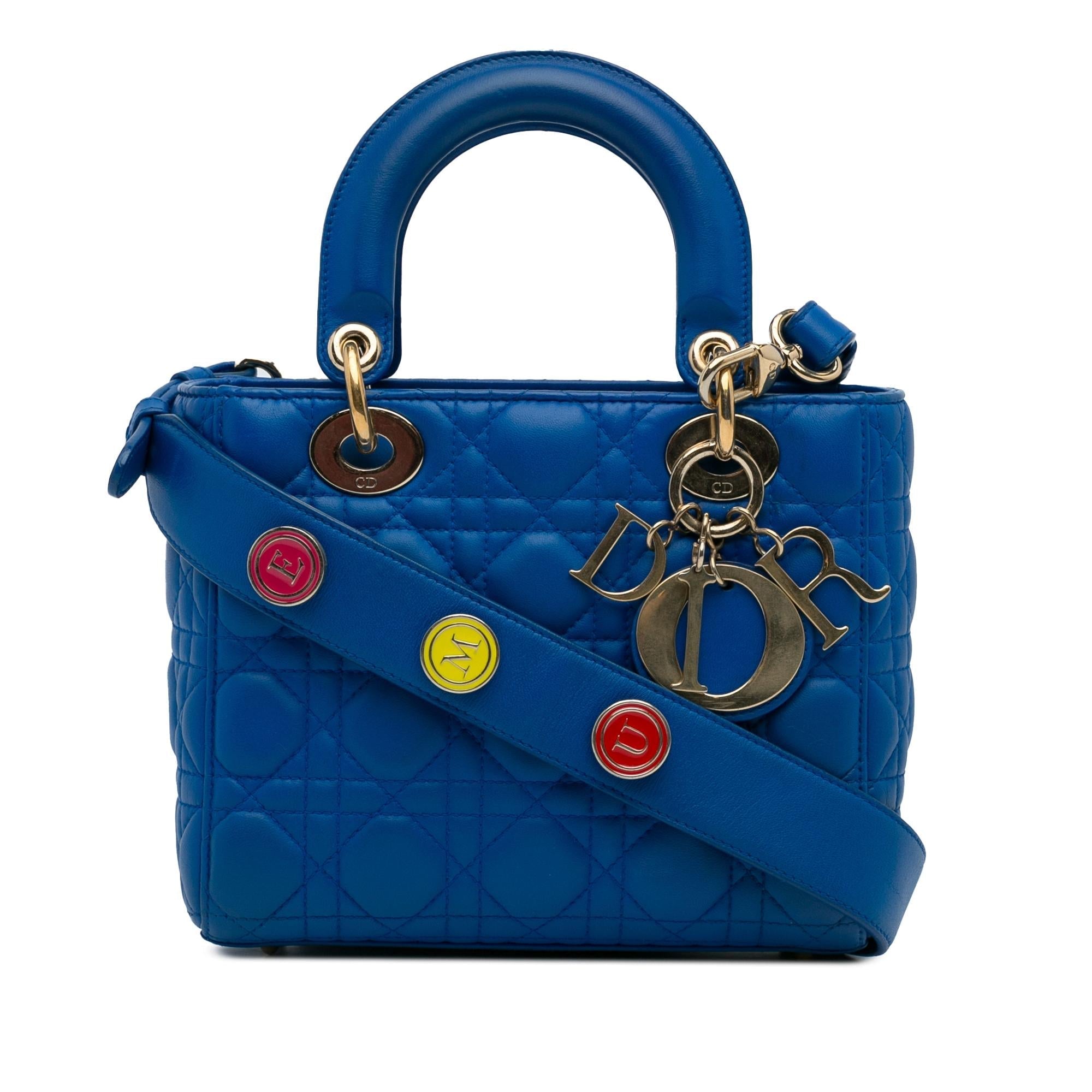 Dior Small Lambskin Cannage My ABC Lady Dior