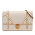 Dior Small Lambskin Studded Diorama Crossbody