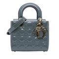 Dior Small Patent Cannage Lady Dior