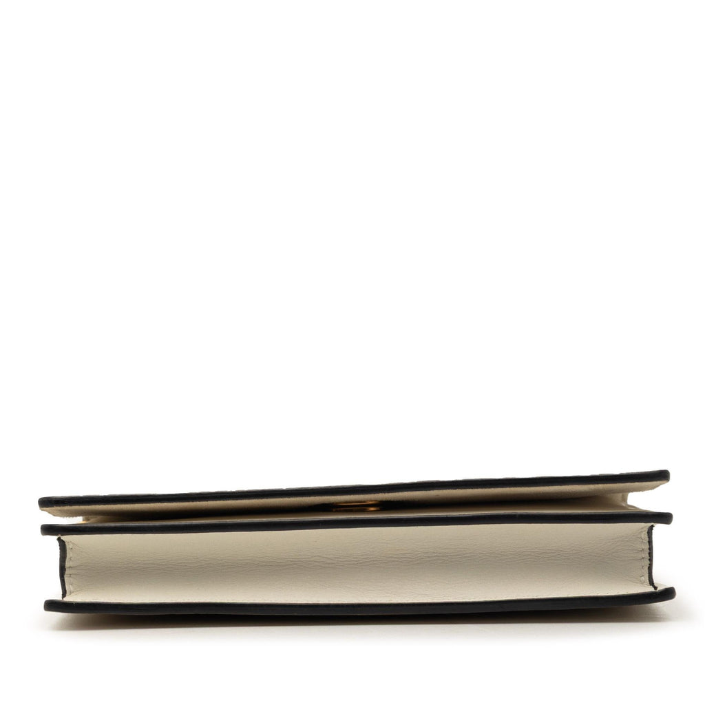 Dior Stars Printed Calfskin Wallet on Chain