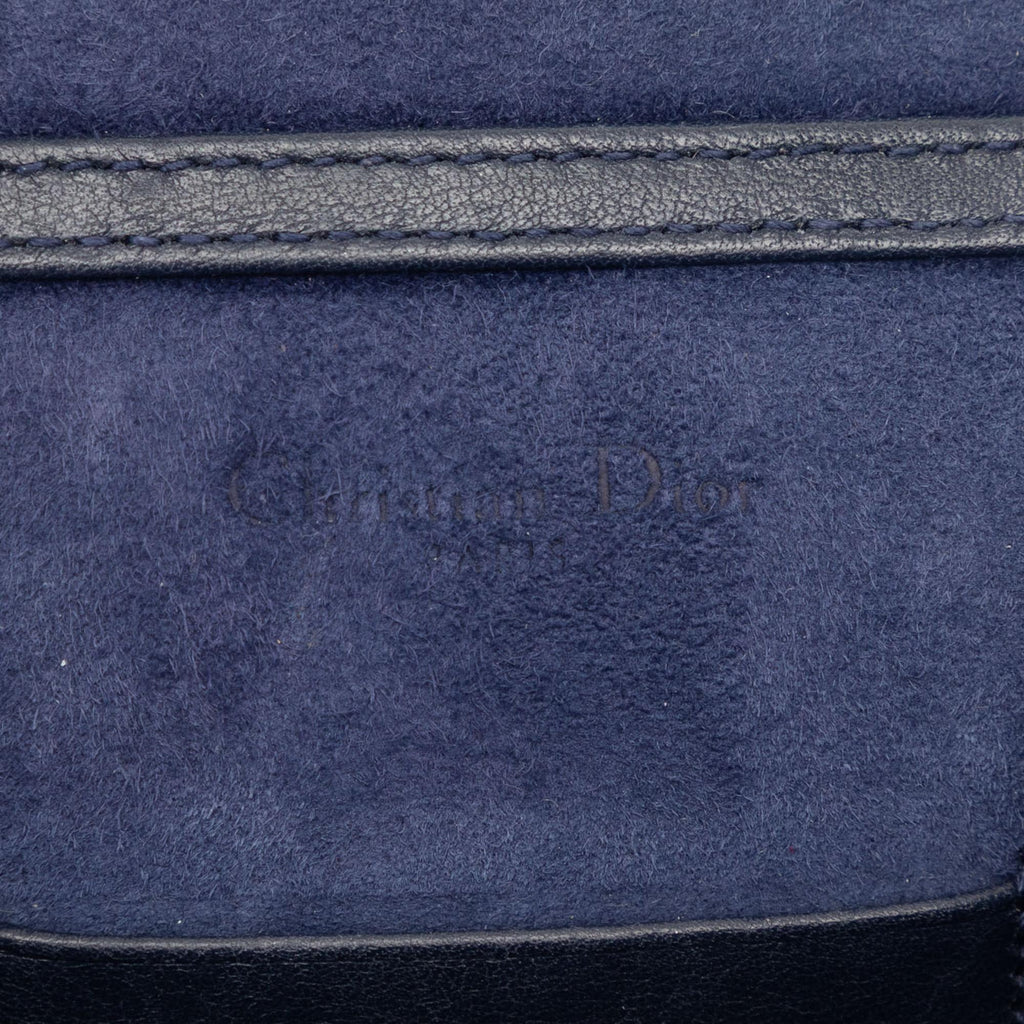 Dior Studded Lambskin Vertical Diorama Crossbody