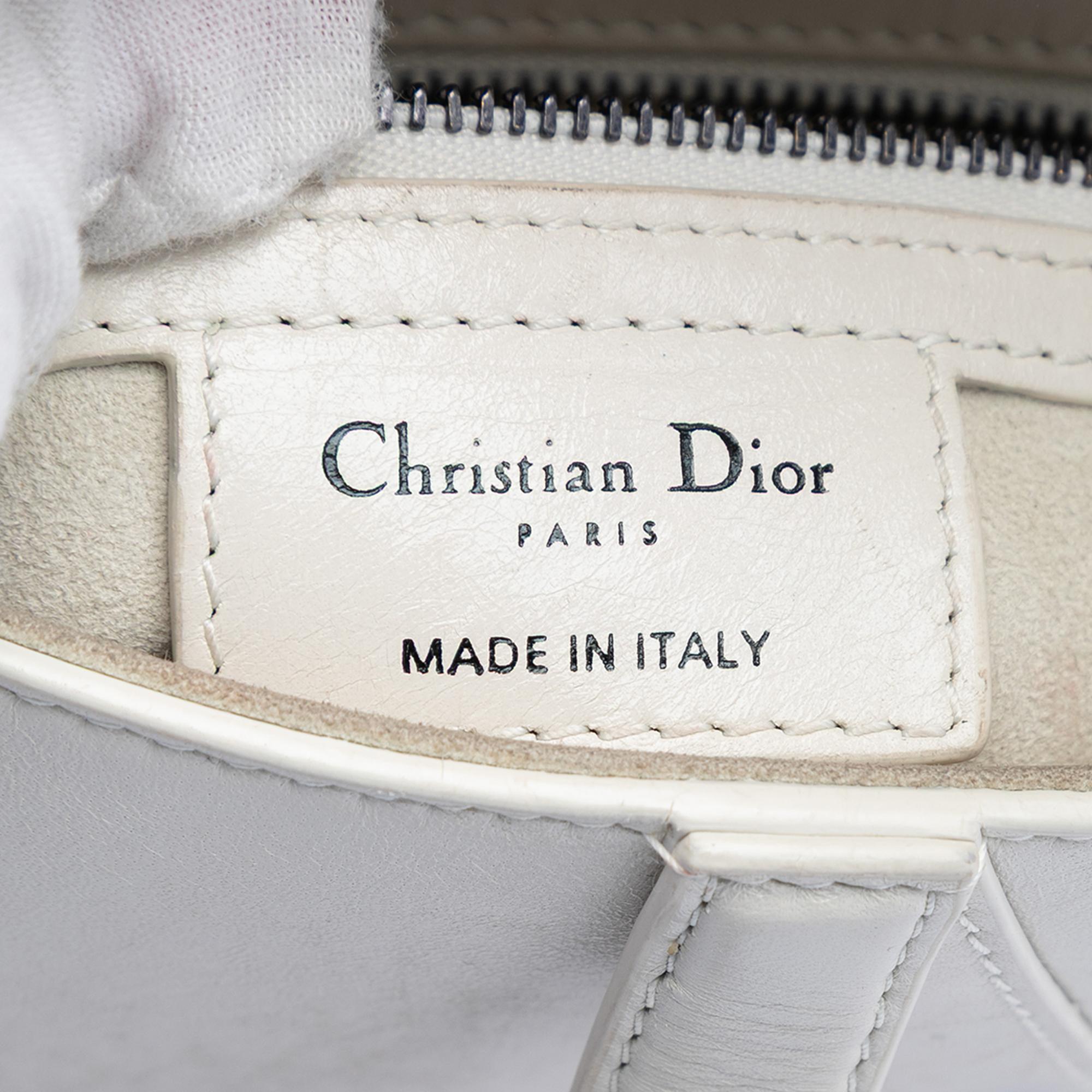 Dior Studded Leather Saddle Bag