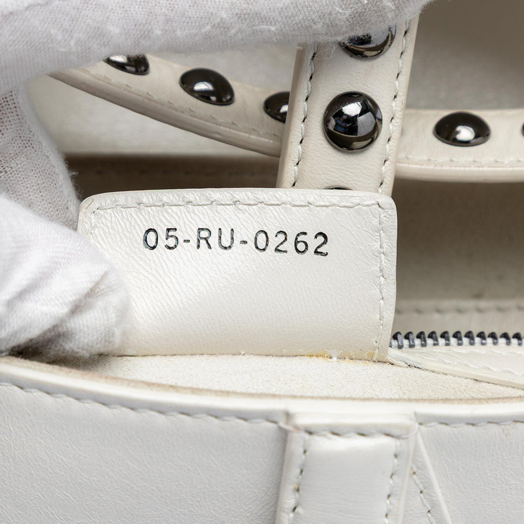 Dior Studded Leather Saddle Bag