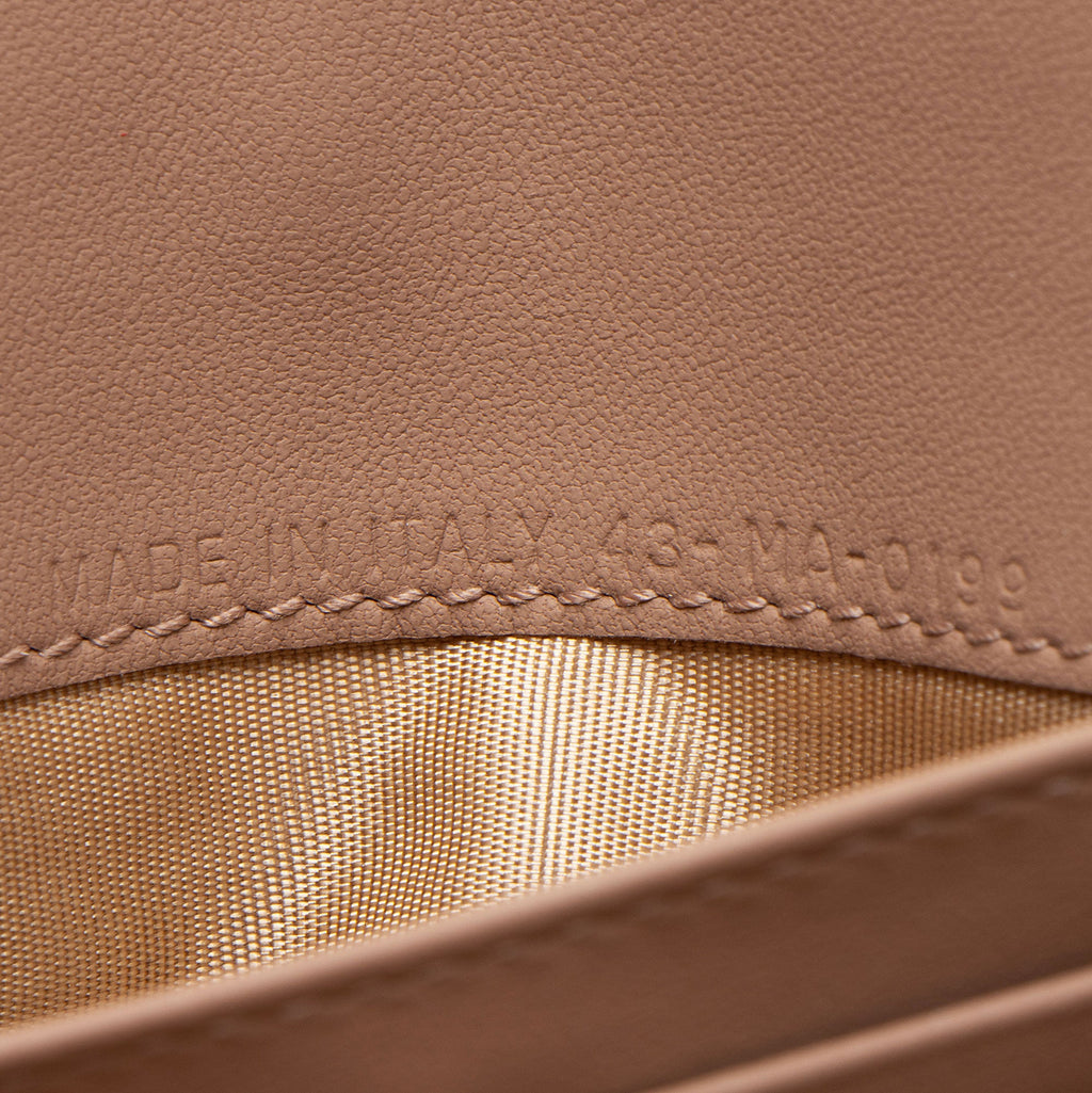 Dior Ultramatte Calfskin Saddle Chain Pouch