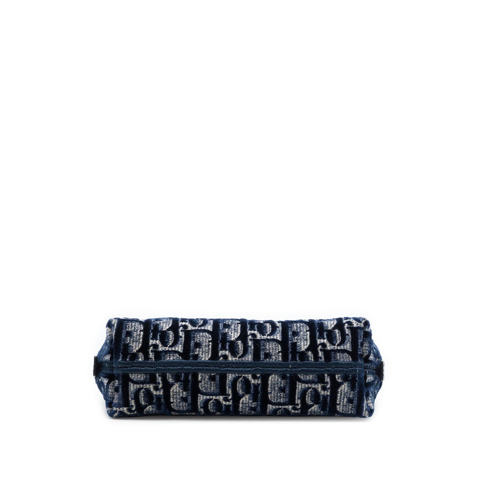 Dior Velvet Oblique Cosmetic Pouch