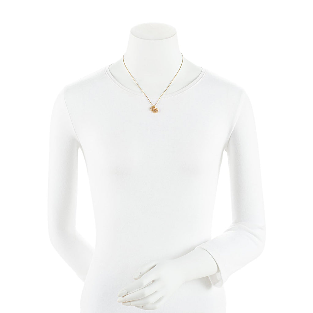 Dior Vintage Crystal CD Necklace
