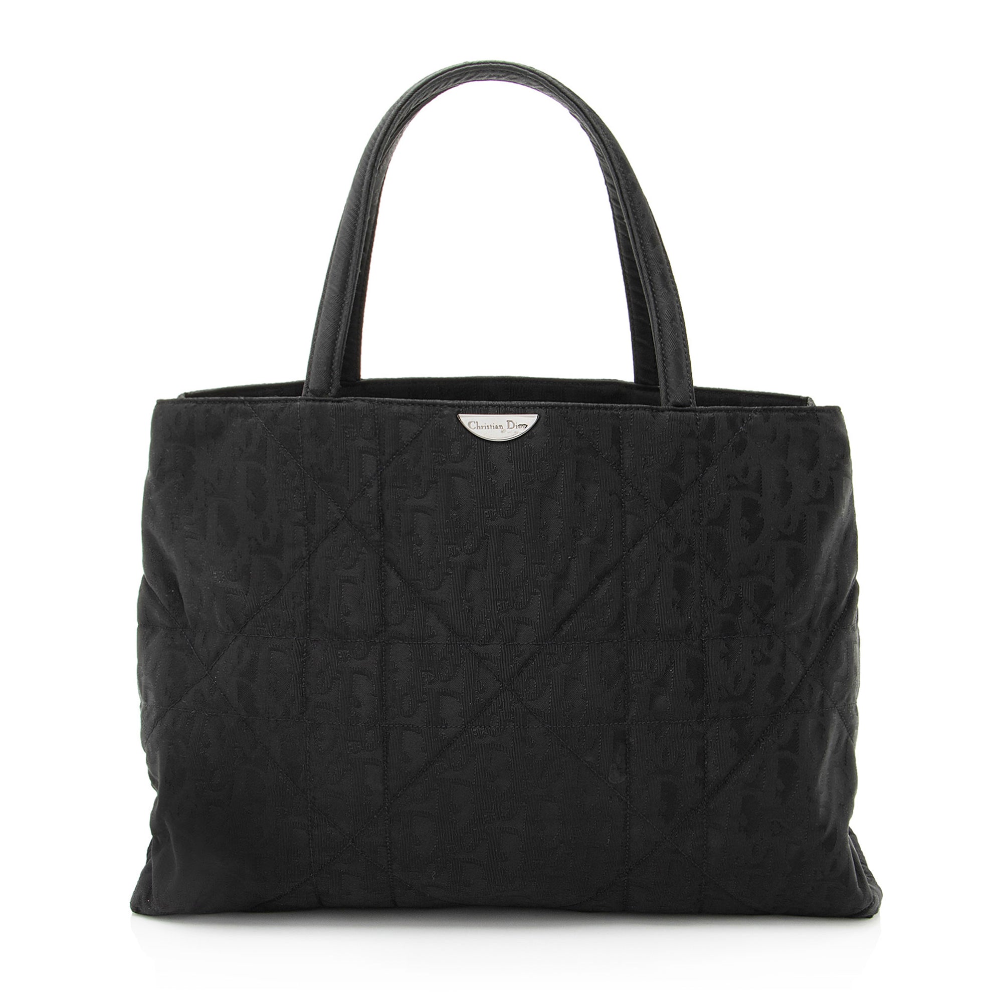 Dior Vintage Nylon Cannage Tote