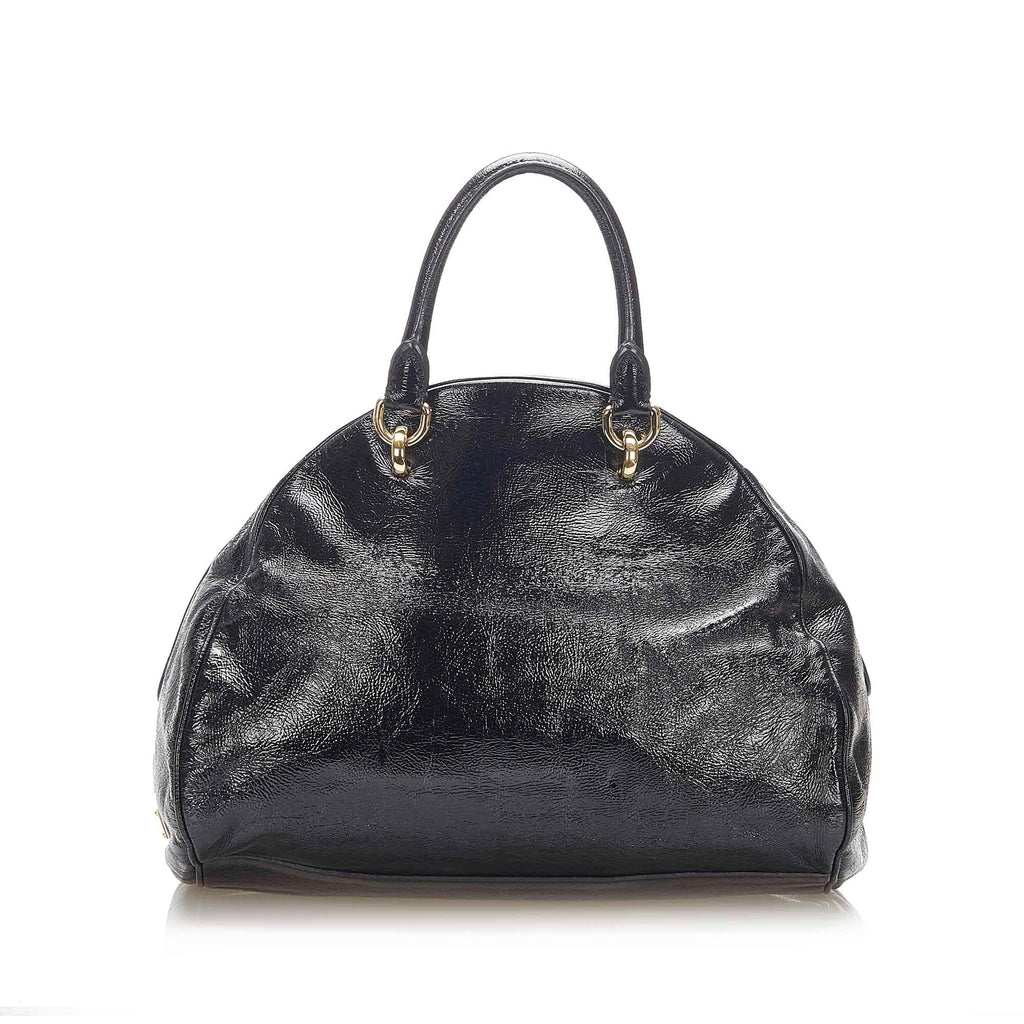 Dolce & Gabbana Patent Leather Satchel (SHG-22264)