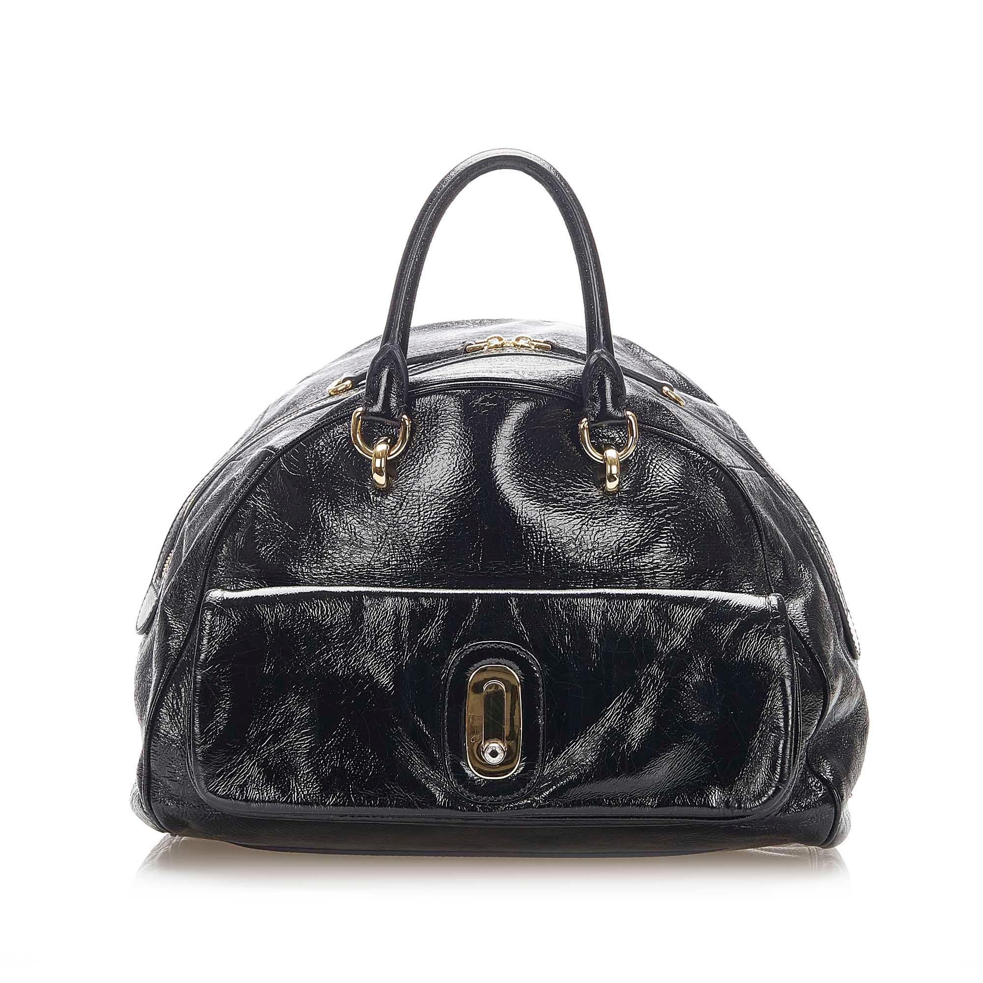 Dolce & Gabbana Patent Leather Satchel (SHG-22264)