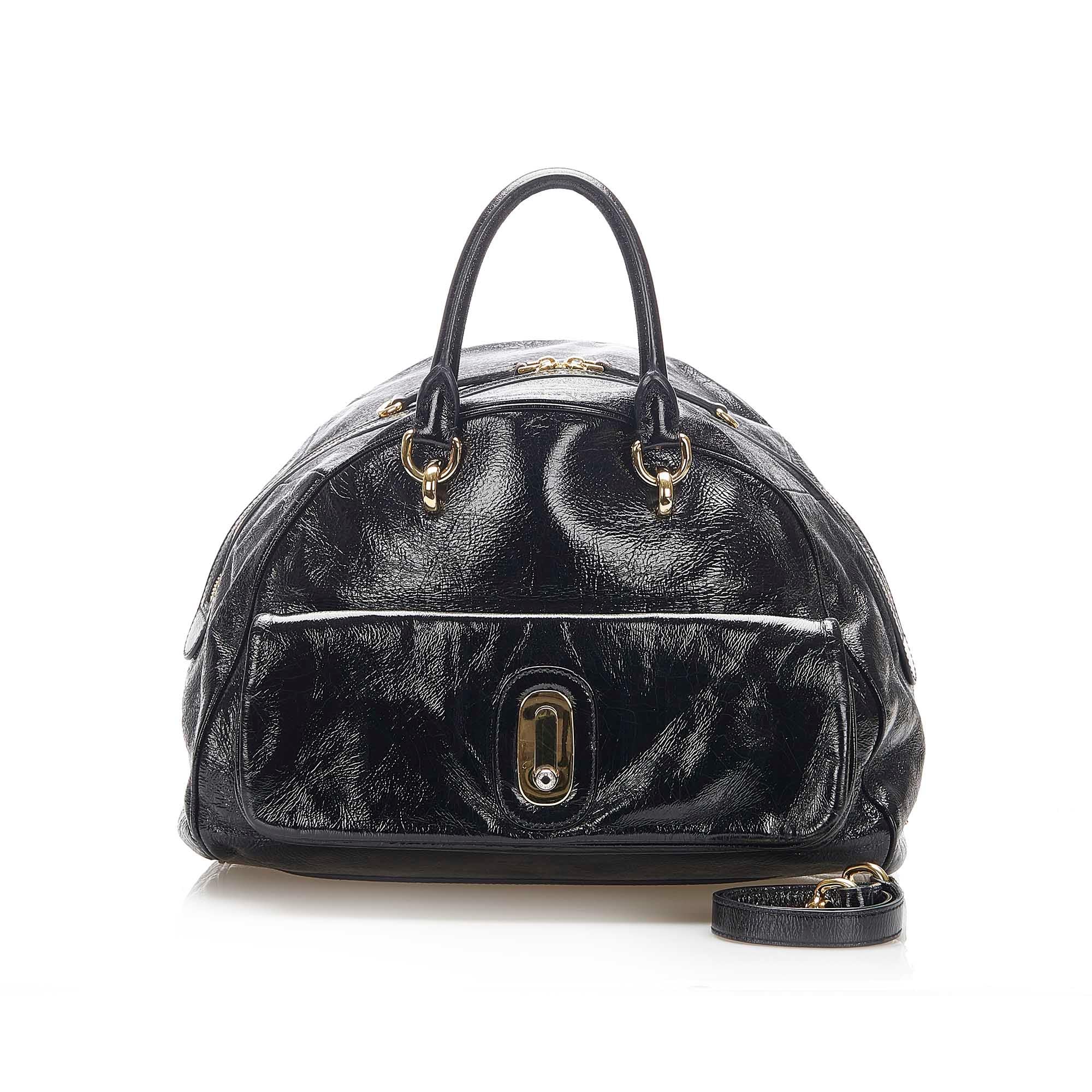 Dolce & Gabbana Patent Leather Satchel (SHG-22264)