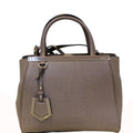 FENDI Roma Petite 2 Jours Leather Shoulder Handbag