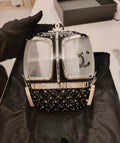 CHANEL 2019 GONDOLA MINAUDIÈRE EVENING CLUTCH BAG BLACK