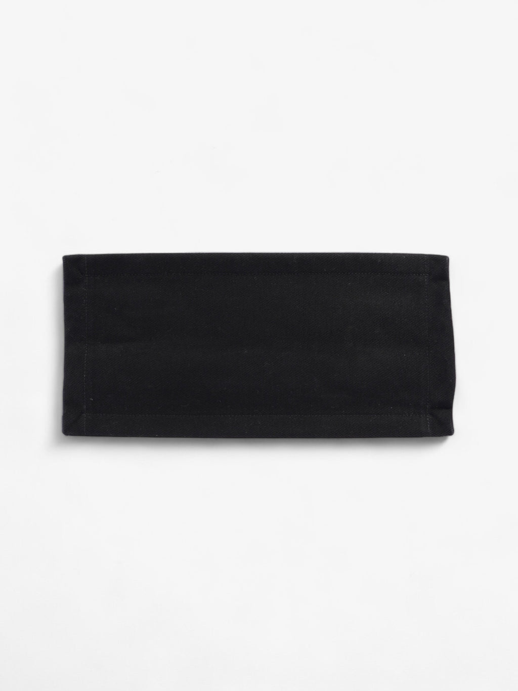 Saint Laurent Rive Gauche Tote Bag Black / White Canvas