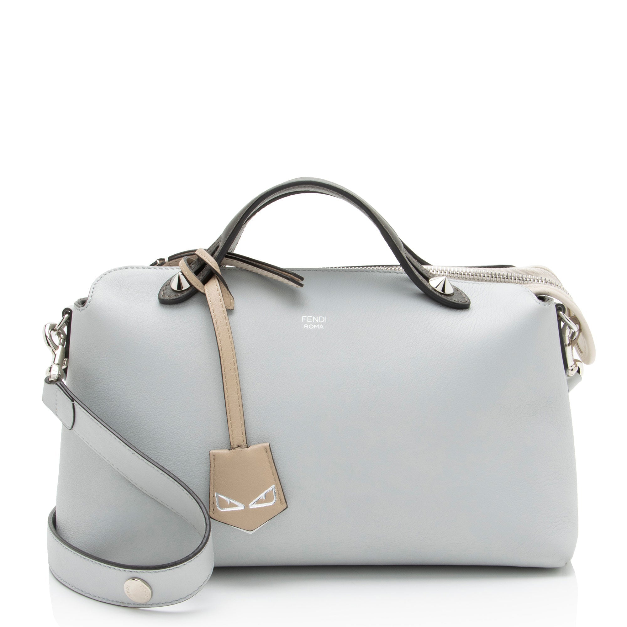 Fendi Calfskin By The Way Small Boston Bag