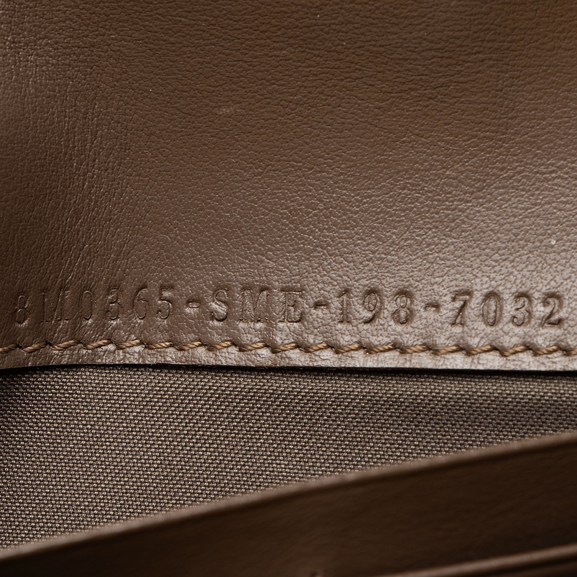 Fendi Calfskin By The Way Wallet on Chain