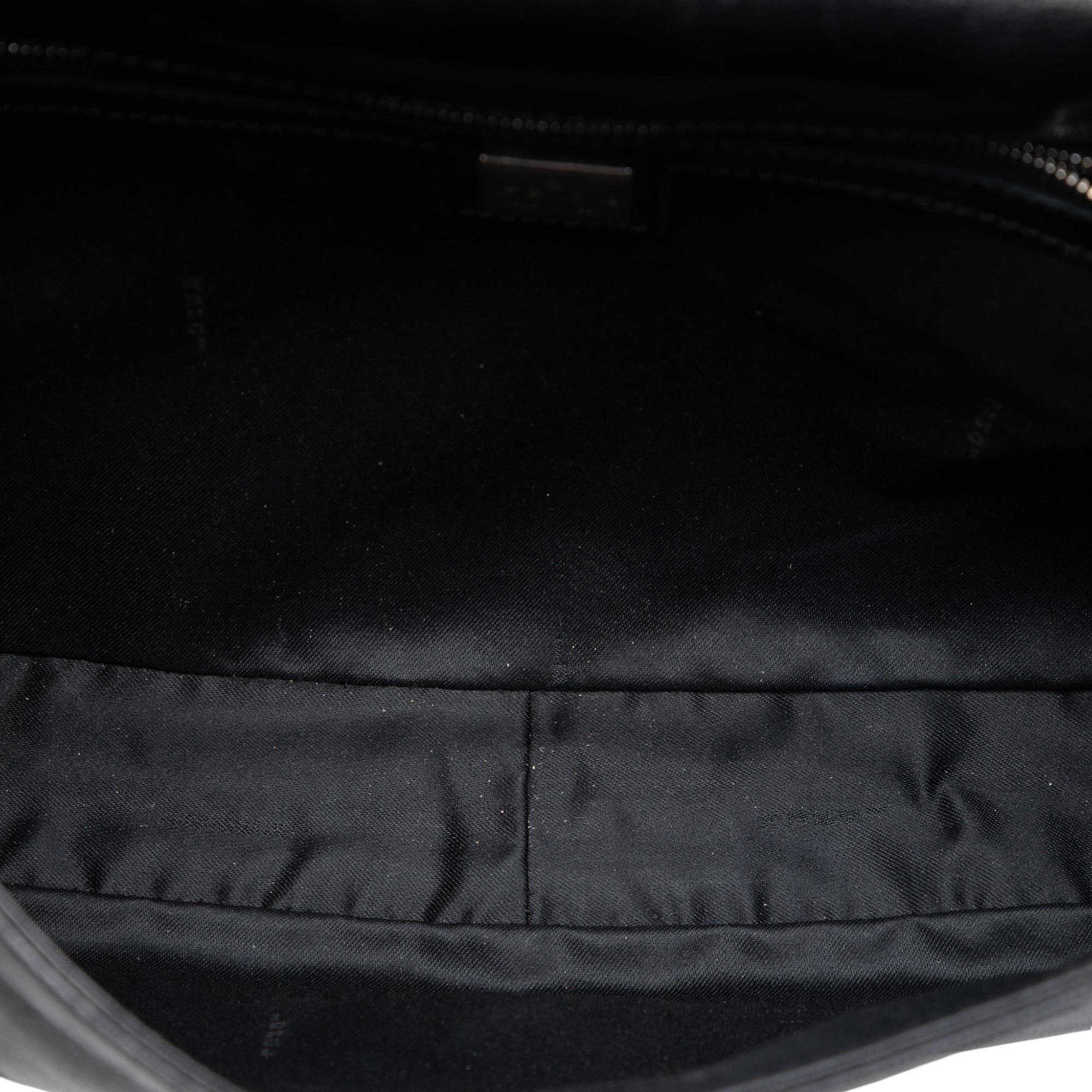 Fendi Calfskin FF Shoulder Bag