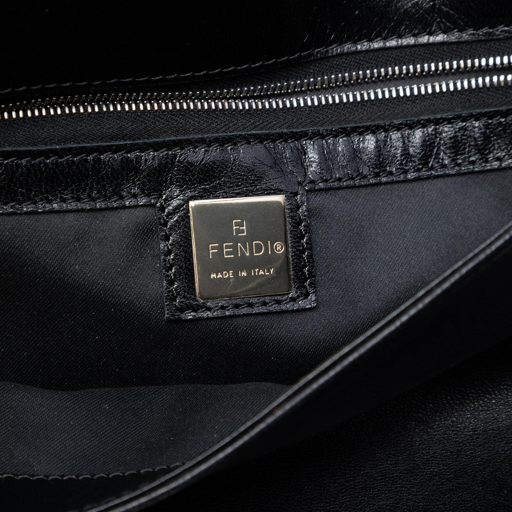 Fendi Calfskin FF Shoulder Bag