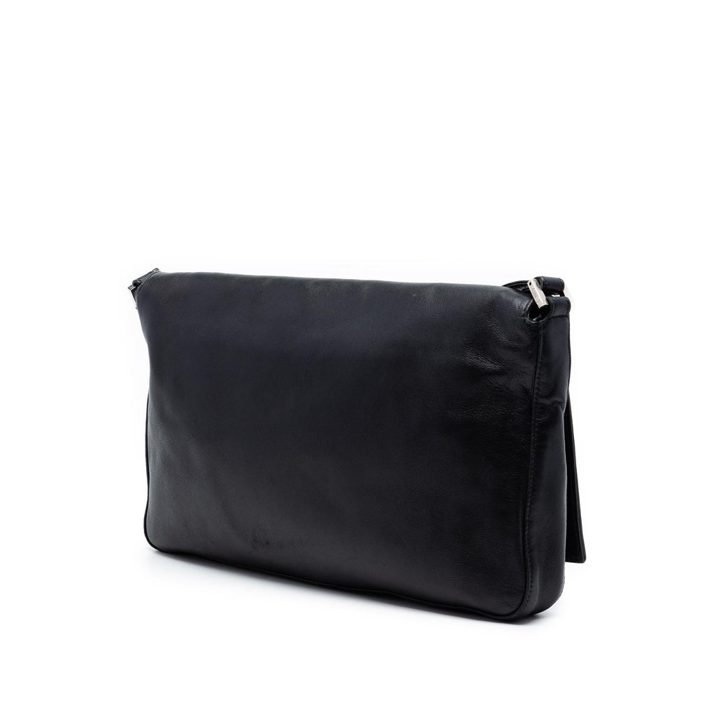 Fendi Calfskin FF Shoulder Bag