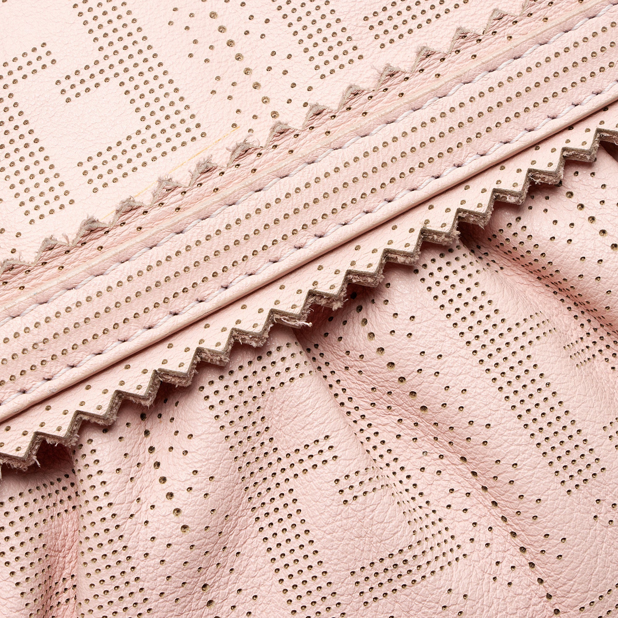 Fendi Perforated FF Calfskin Chef Small Bag