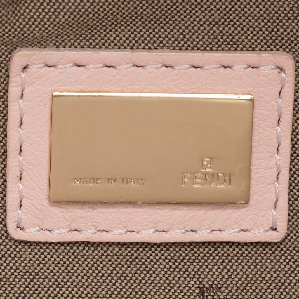 Fendi Perforated FF Calfskin Chef Small Bag
