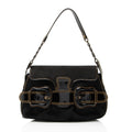 Fendi Canvas B Bis Shoulder Bag