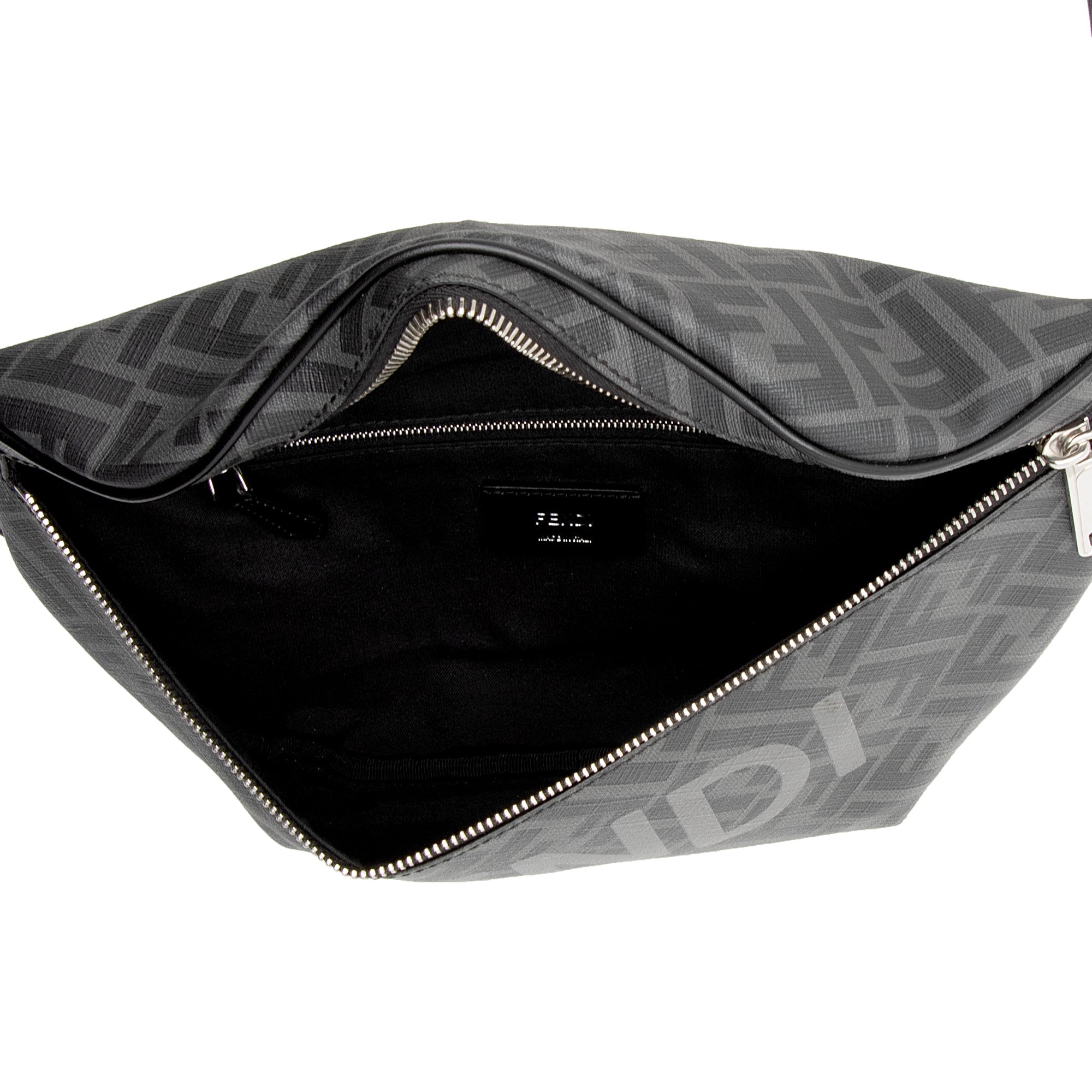 Fendi Coated Canvas FF Belt Bag (SHF-AeWxPp)