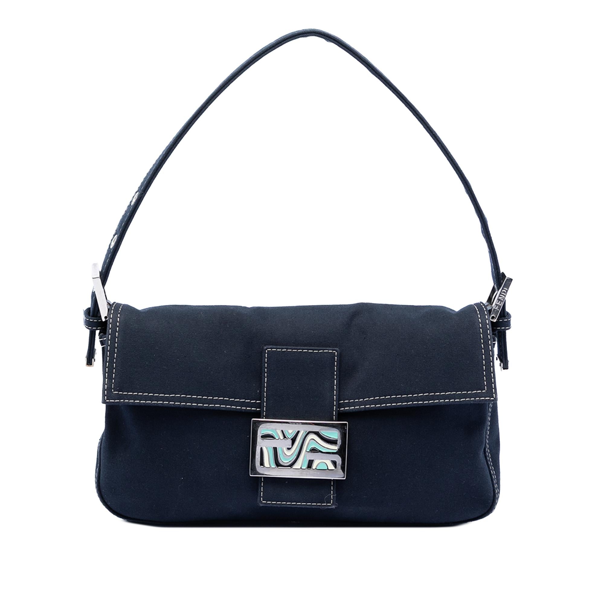 Fendi Denim Baguette
