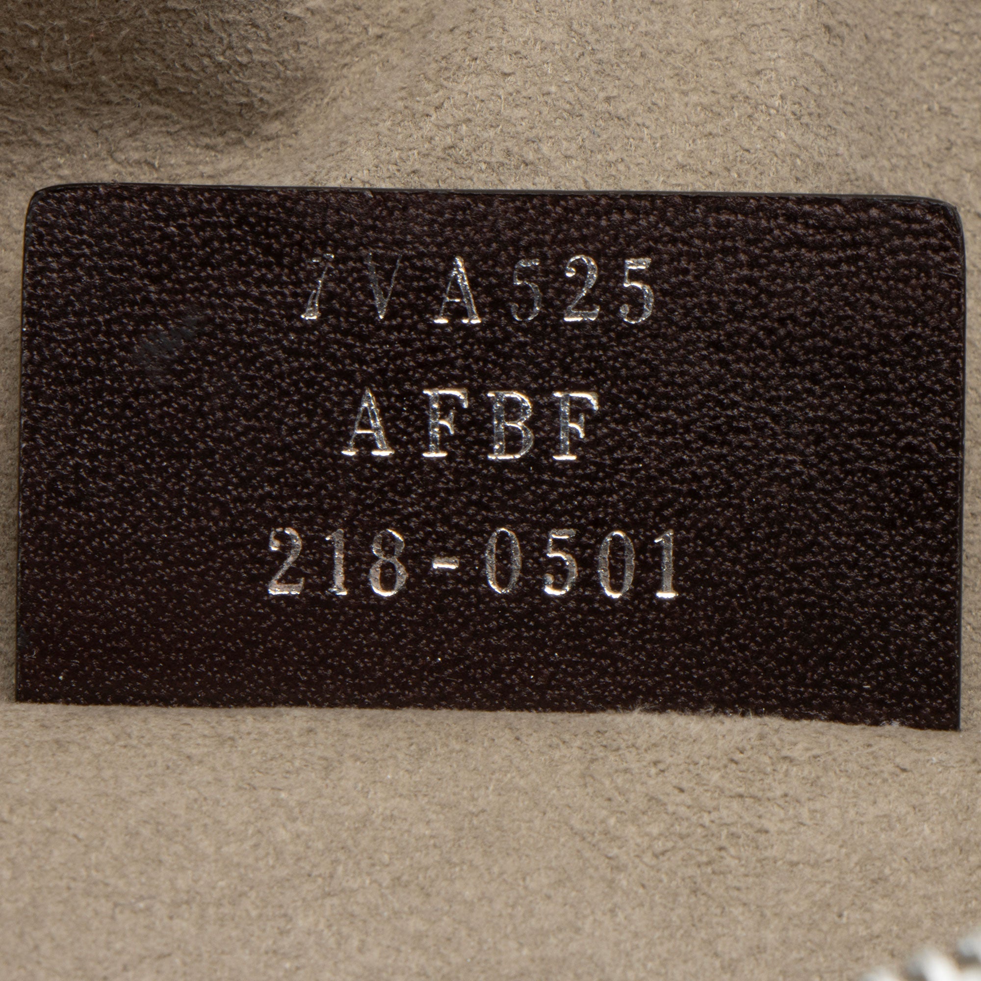 Fendi Embossed Vitello Logo Small Belt Bag