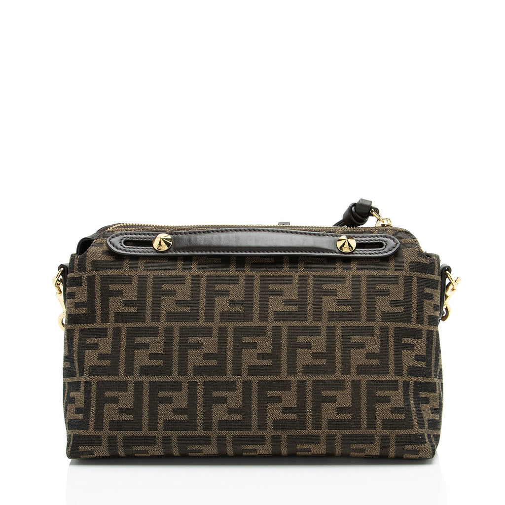 Fendi FF Canvas By The Way Soft Medium Boston Bag