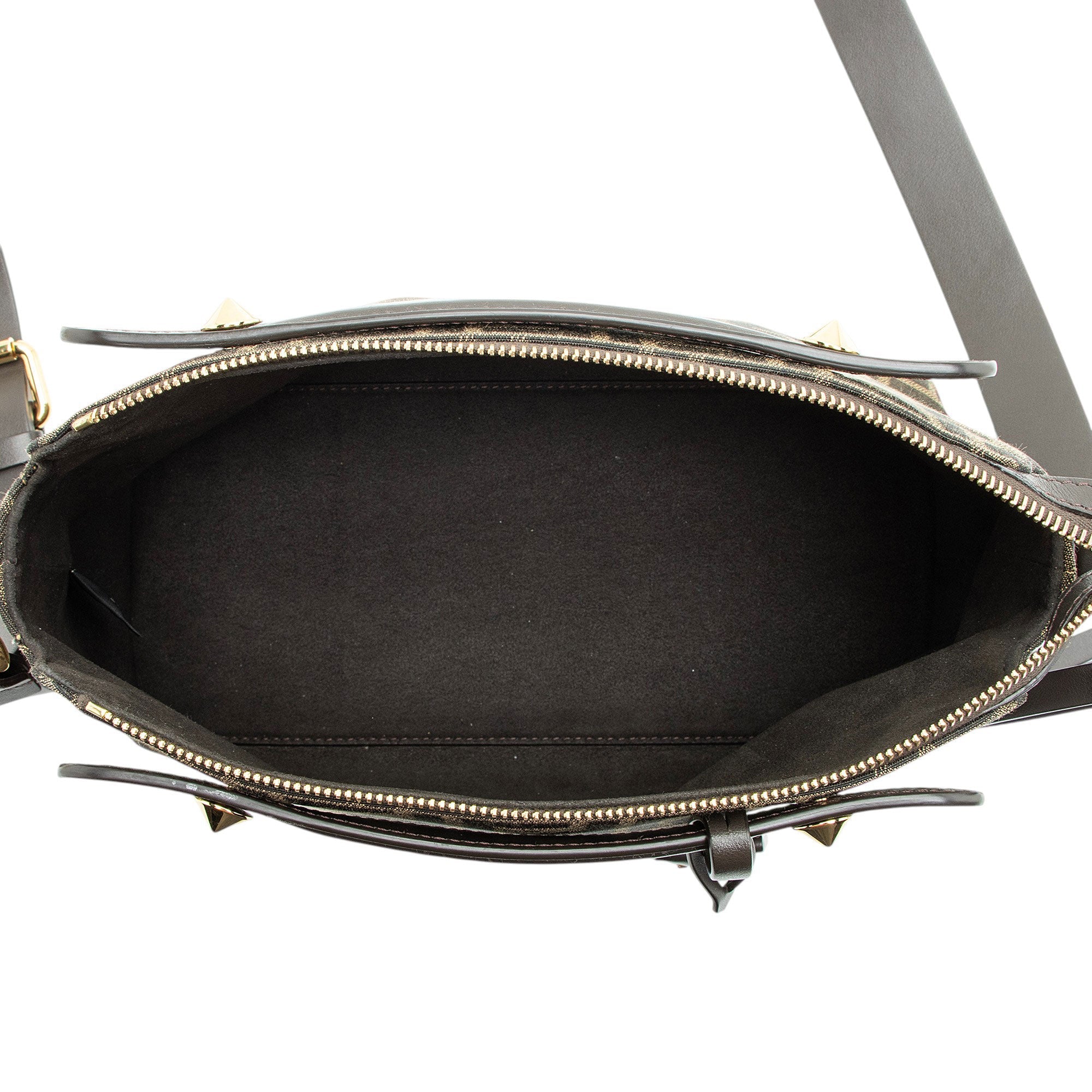 Fendi FF Canvas By The Way Soft Medium Boston Bag