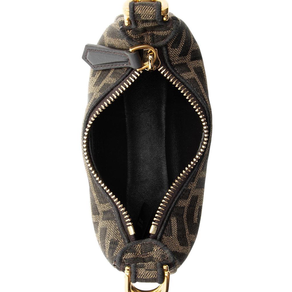 Fendi FF Canvas Fendigraphy Nano Hobo