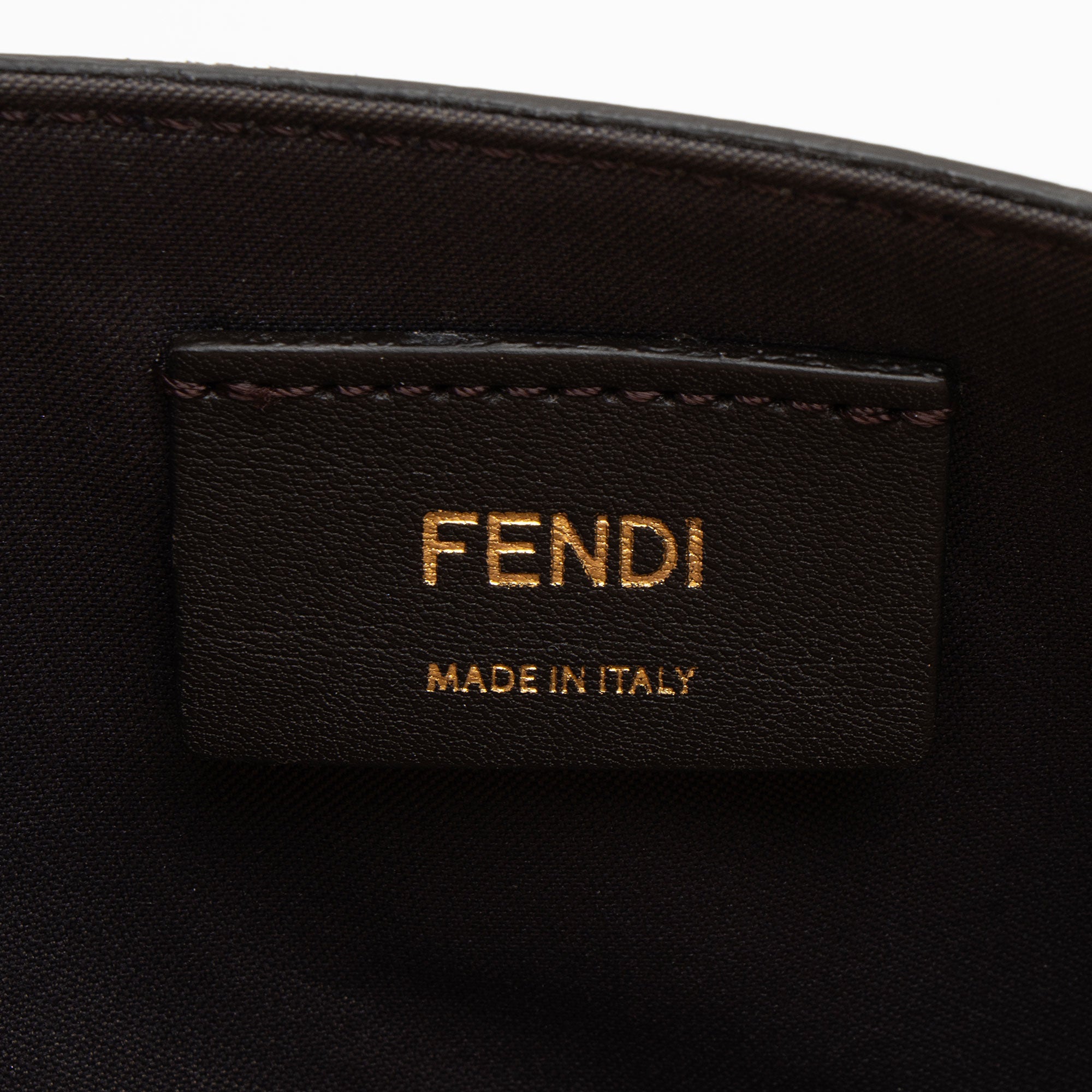 Fendi FF Embossed Calfskin FF Crossbody