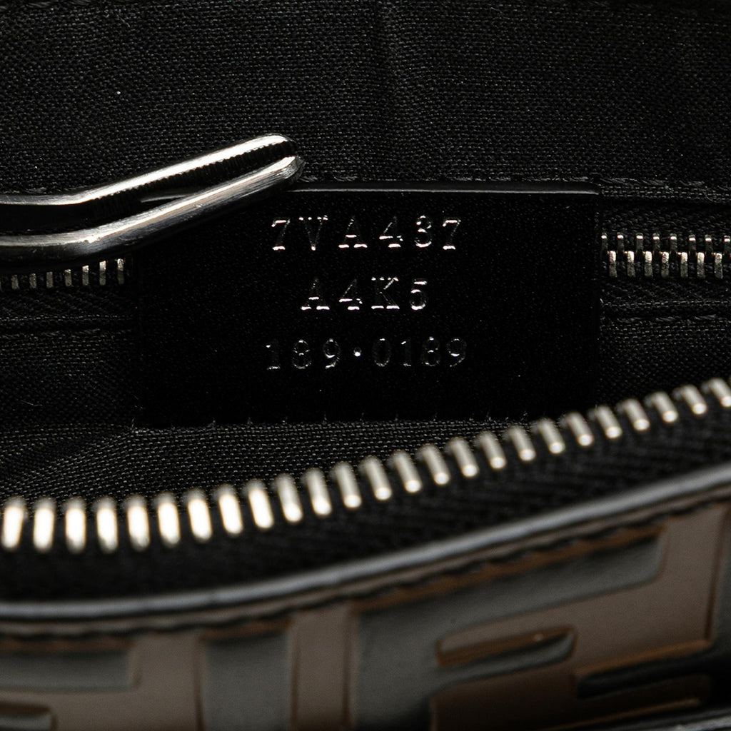 Fendi FF Embossed Leather 1974 Crossbody
