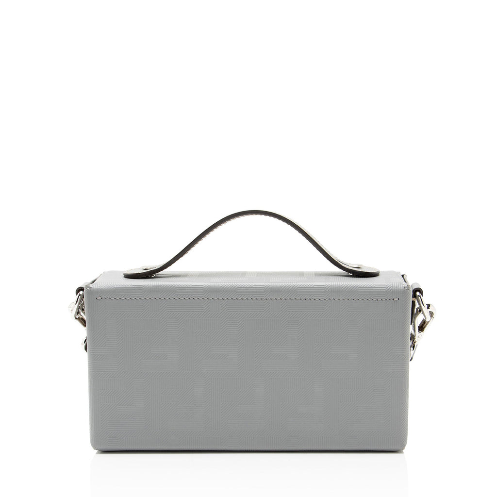 Fendi FF Shadow Vitello Soft Trunk Baguette